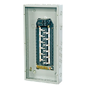 1-Phase Main Breaker with Copper Busbar